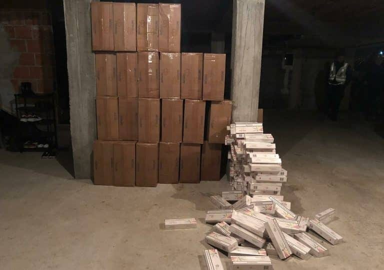 Zaplenjene cigarete vredne dva miliona dinara