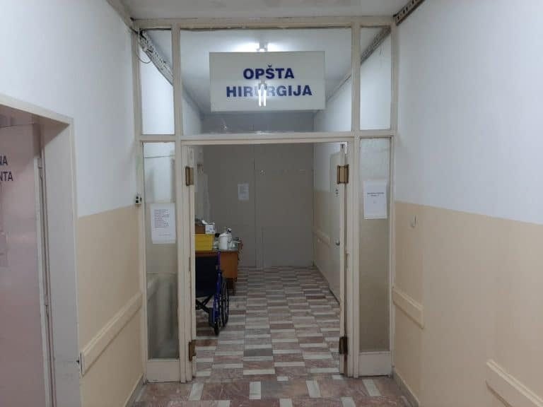 Od danas i Hirurško odeljenje u kovid sistemu