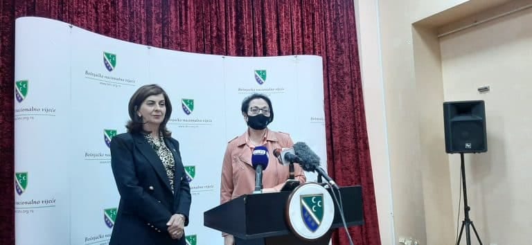 Ministarka Čomić posetila Bošnjačko nacionalno vijeće (video)