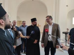 Vučić u Deževi: Ulaganja u puteve, izgradnju fiskulturne sale i obnovu Doma kulture