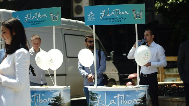 Promocija Zlatibora u Novom Pazaru povodom otvaranja letnje sezone (video)