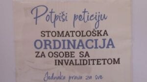 Odbornici SDA Sandžaka pokrenuli peticiju za opremanje stomatološke ordinacije za osobe sa invaliditetom