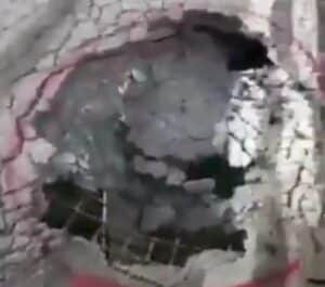 Rupa na mostu kod Ribarića, meštani zabrinuti