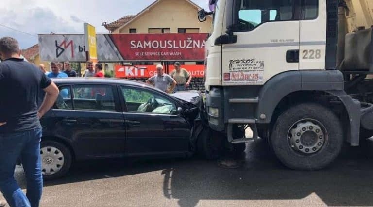 Lakša saobraćajka u Selakovcu