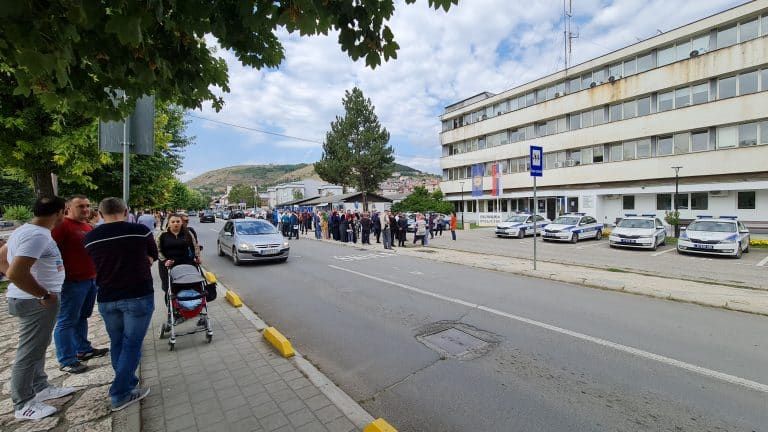 Adela Melajac na informativnom razgovoru u policiji