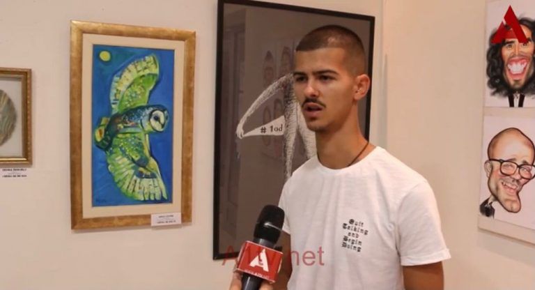 Mladi Novopazarac crtežom oduševio region (video)