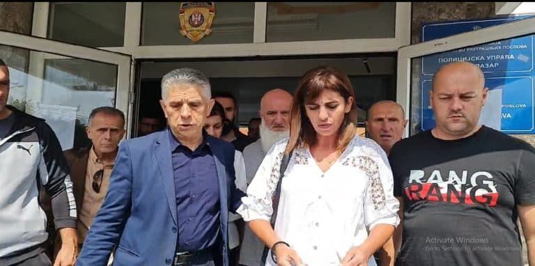 Učiteljica Adela Melajac napustila zgradu policije posle davanja izjave (video)