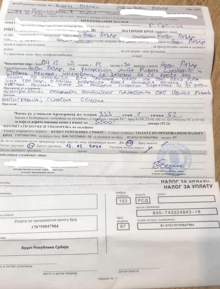 Stižu prijave učesnicima protesta u Novom Pazaru