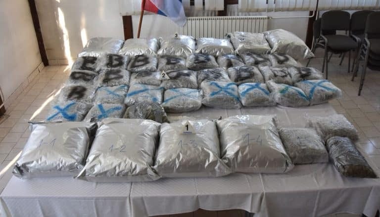 U Tutinu zaplenjeno 63 kilograma droge