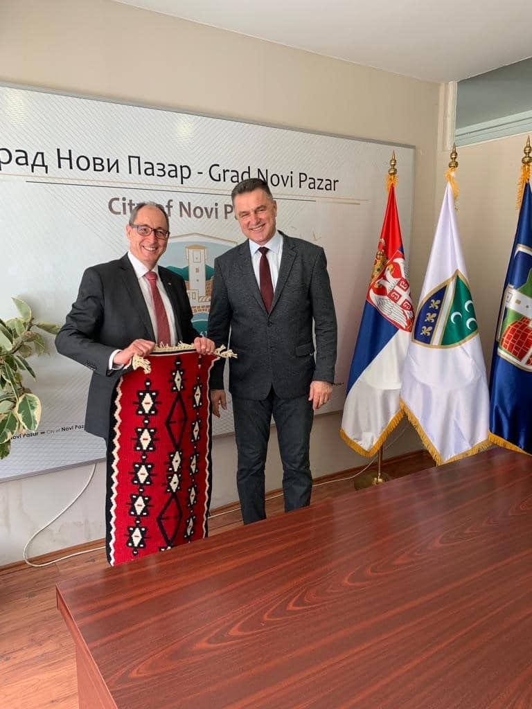 Ambasador Švajcarske posetio Novi Pazar
