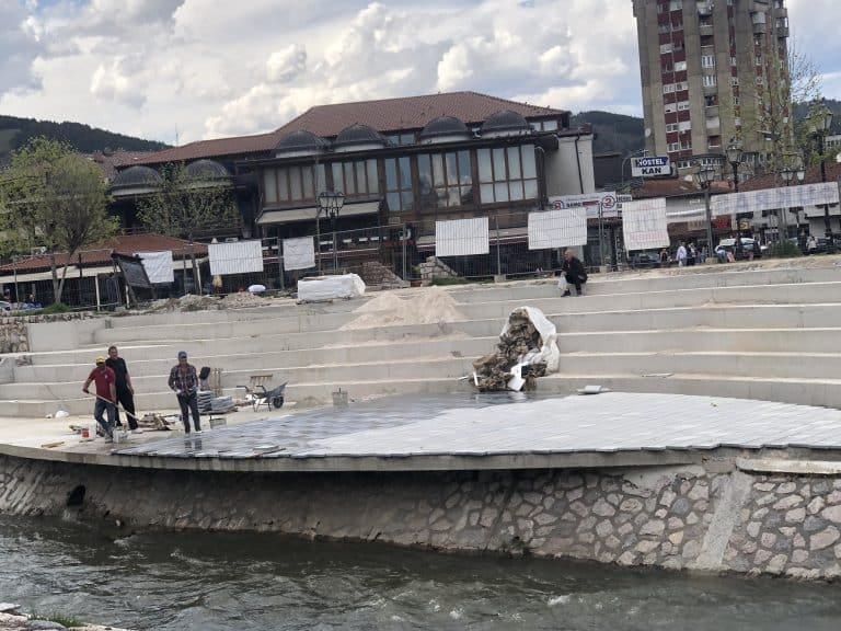 Škrijelj: Radovi na proširenju trga biće završeni u roku (video)