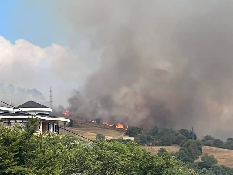 Gori Paričko brdo (video)