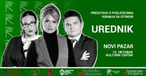 Predstava ’’Urednik’’ razotkriva  pravo stanje u medijima  ( video )