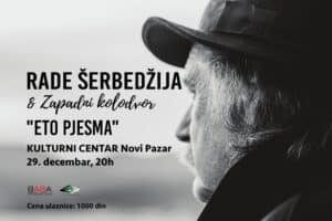 Rade Šerbedžija pred Novopazarskom publikom