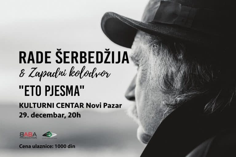 Rade Šerbedžija pred Novopazarskom publikom