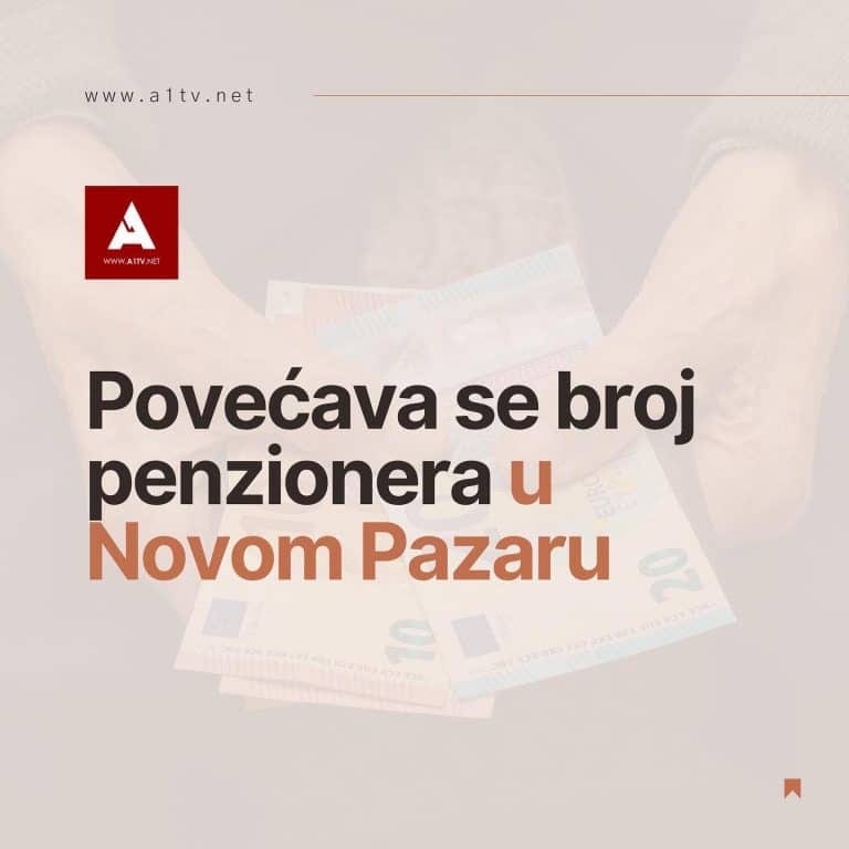 Povećava se broj penzionera u Novom Pazaru