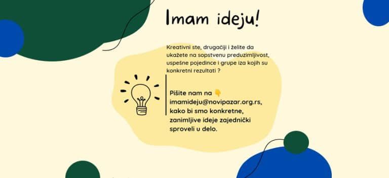 Novi Pazar: Koncept ‘Imam ideju’ za moderniji grad