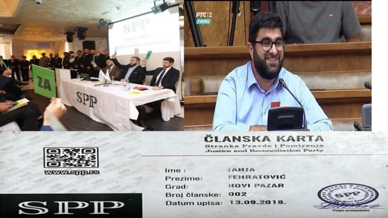 SPP traži da Jahja Fehratović vrati poslanički mandat u Skupštini