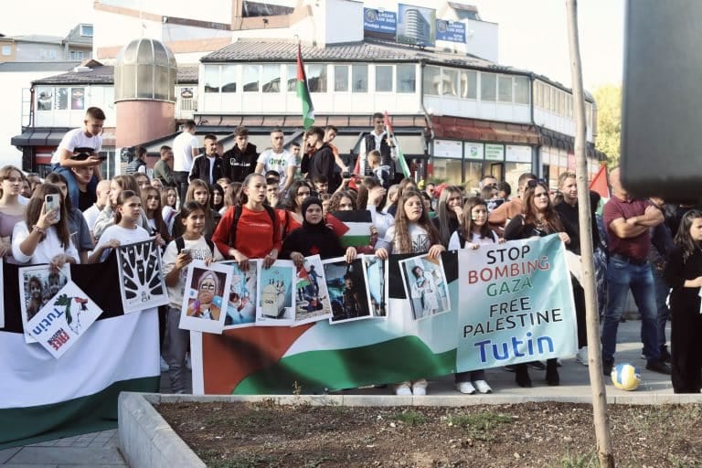 Skup podrške Palestini u Tutinu