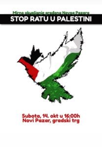 Na društvenim mrežama kruži poziv za održavanje mirnog protesta u znak podrške Palestini