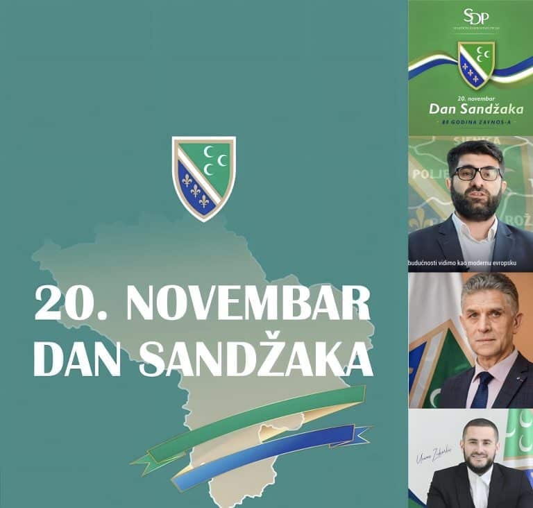 Čestitke povodom obeležavanja Dana Sandžaka