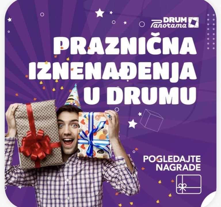 Velika nagradna igra u Drum Panorama Šoping centru