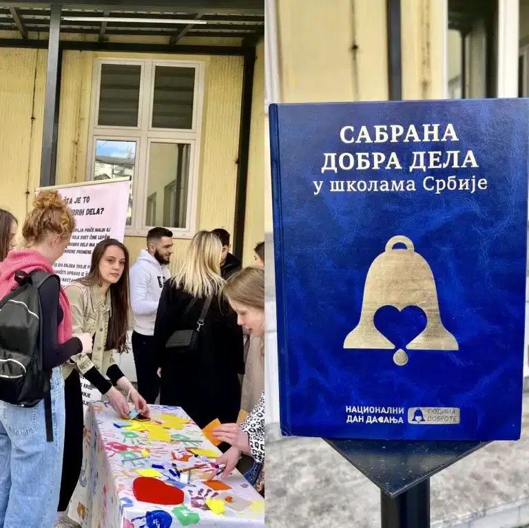 Učenici srednjih škola u Novom Pazaru podržali inicijativu ‘Knjiga Dobrih Dela’
