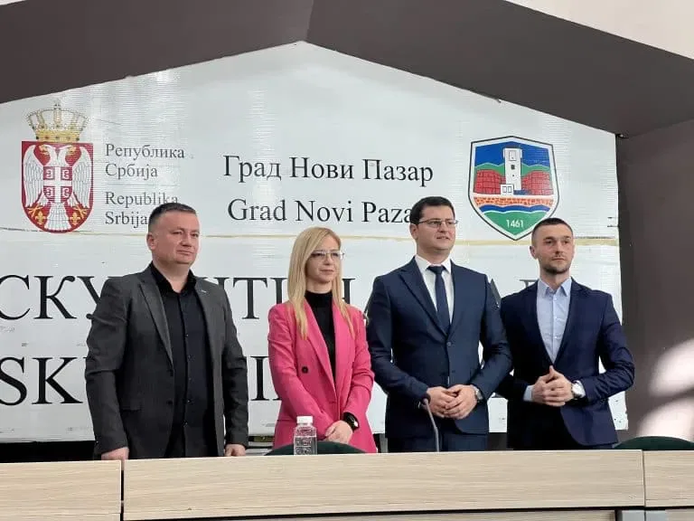 Samir Lekić i Alma Šarenkapić zvanično izabrani za funkciju predsednika i zamenicu predsednika Skupštine Grada Novog Pazara