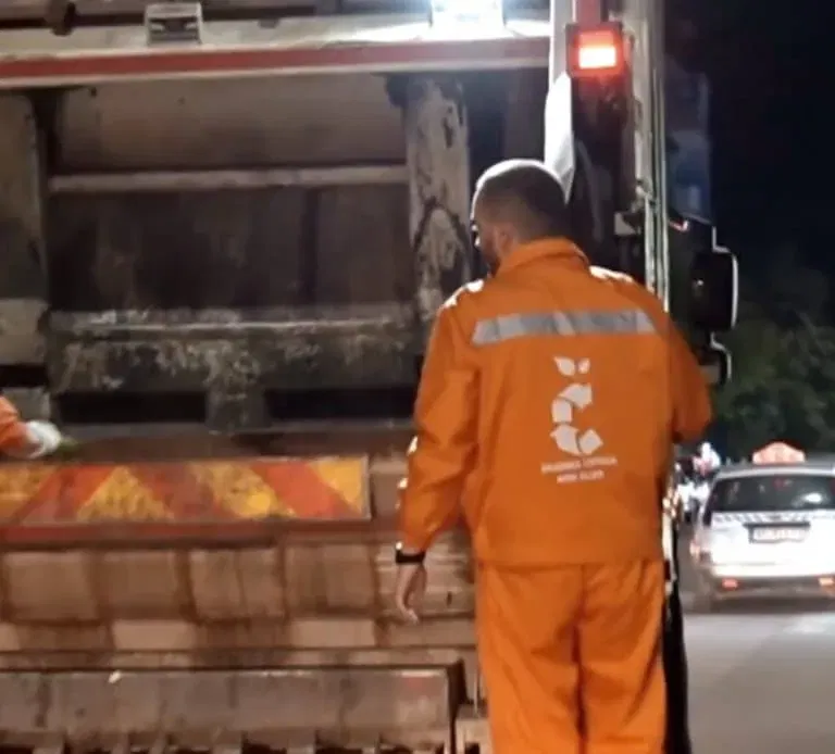 Ekipa A1 na terenu sa radnicima JKP Gradske čistoće