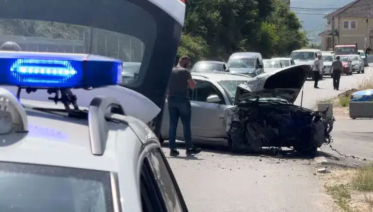 Beba i majka povređene u udesu koji se dogodio u naselju Požega