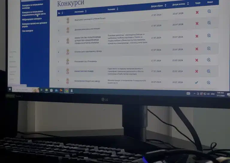 Objavljeno preko 30 oglasa za zapošljavanje