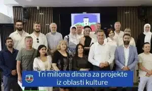 Grad Novi Pazar dodelio 3 miliona dinara za projekte u oblasti kulture