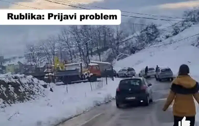 Novopazarka o stanju na ulicama koji vode do vrtića (VIDEO)