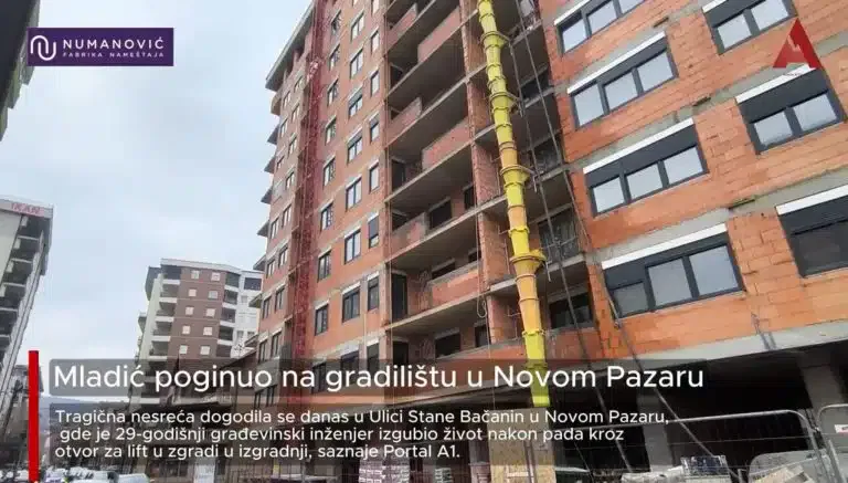 Uhapšen vlasnik firme nakon smrti radnika koji je pao sa zgrade