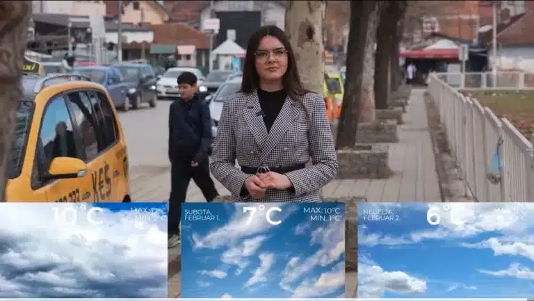 Vremenska prognoza za 31. 01. 2025. (VIDEO)