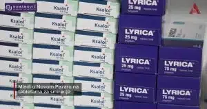 Mladi u Novom Pazaru na tabletama za smirenje (VIDEO)