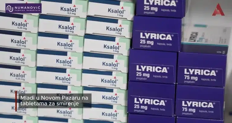 Mladi u Novom Pazaru na tabletama za smirenje (VIDEO)