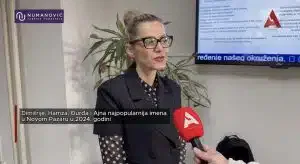 Dimitrije, Hamza, Đurđa i Ajna najpopularnija imena u Novom Pazaru u 2024. godini (VIDEO)