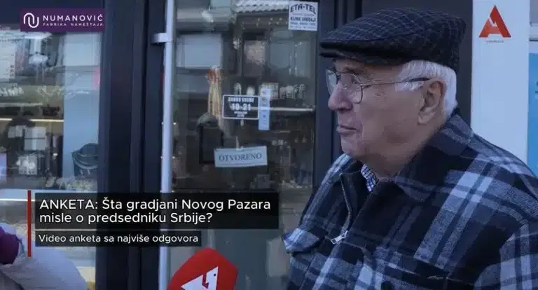 ANKETA: Šta građani Novog Pazara misle o predsedniku Srbije? (VIDEO)