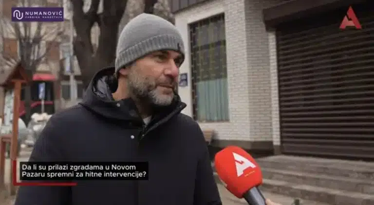 Da li su prilazi zgradama u Novom Pazaru spremni za hitne intervencije? (VIDEO)