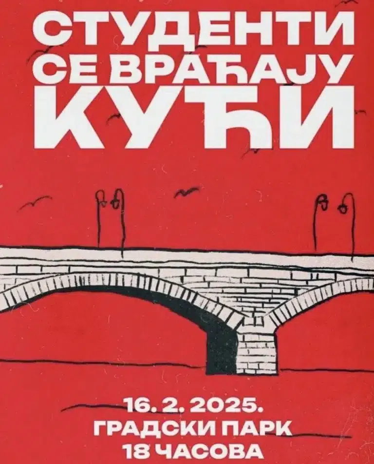 Studenti iz Raške nakon protesta u Kragujevcu organizovali skup i blokirali puteve ka Novom Pazaru i Mitrovici (VIDEO)