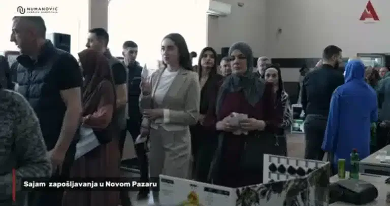 Sajam zapošljavanja u Novom Pazaru (VIDEO)