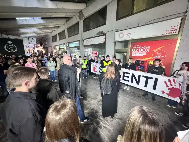 Studenti: Zana Dolićanin nije naša rektorka (VIDEO)