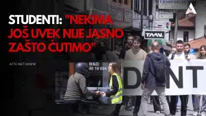 Studenti: “Nekima još uvek nije jasno zašto ćutimo“ (VIDEO)