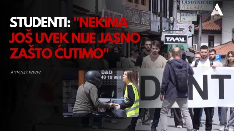 Studenti: “Nekima još uvek nije jasno zašto ćutimo“ (VIDEO)