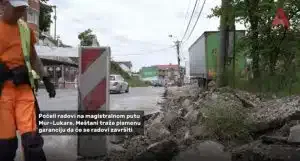 Počeli radovi na magistralnom putu Mur–Lukare: Meštani traže pismenu garanciju da će se radovi završiti (VIDEO)