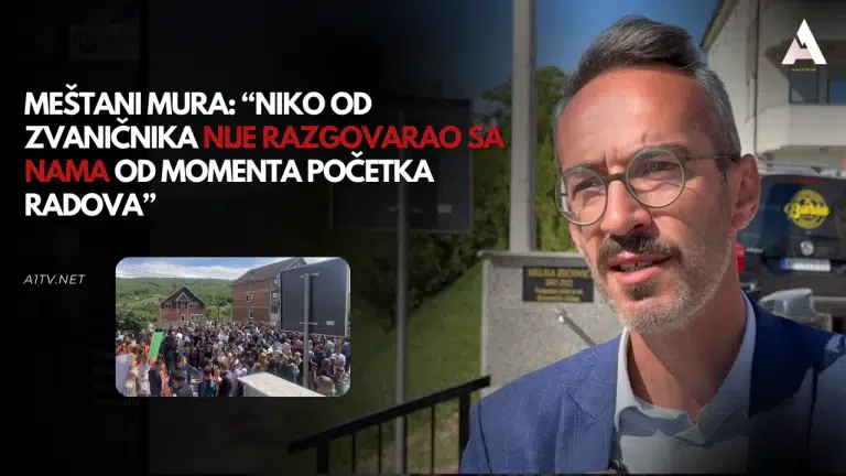Meštani Mura: „Niko od zvaničnika nije razgovarao sa meštanima Mura od momenta početka radova“ (VIDEO)