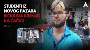 Studenti iz Novog Pazara biciklima krenula ka Čačku (VIDEO)