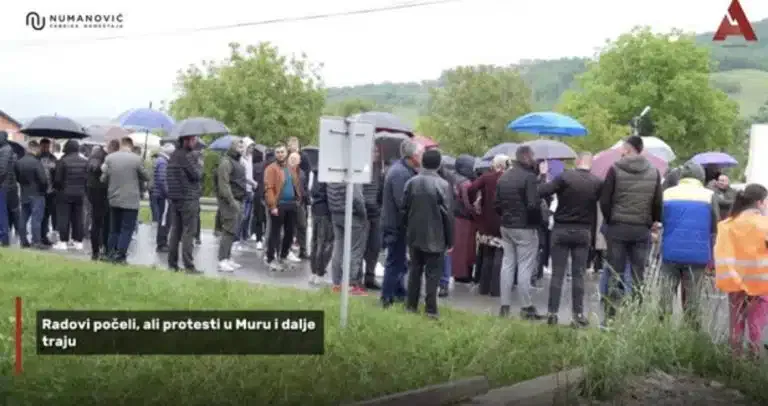 Odložen sutrašnji protest u Muru