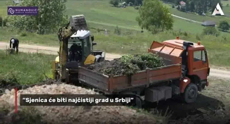 Sjenica na putu da postane najčistija opština u Srbiji (VIDEO)